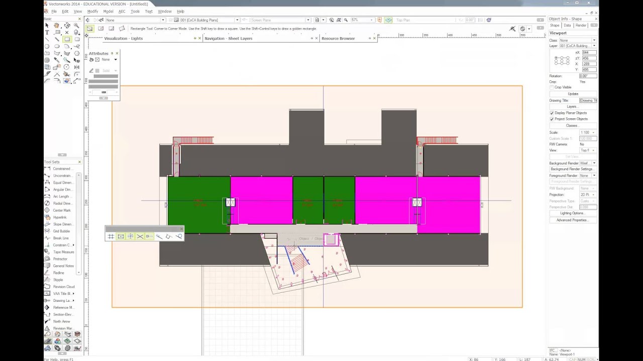 Vectorworks2014 How to Import DWG files and compare scale