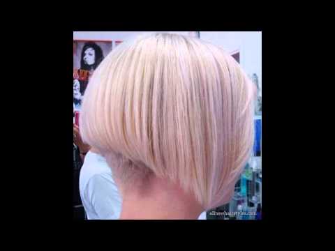 Short Layered Inverted Bob Back View