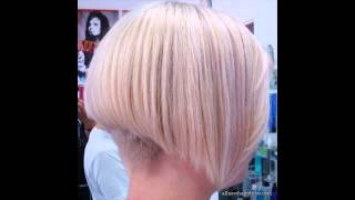 Inverted bob rear view