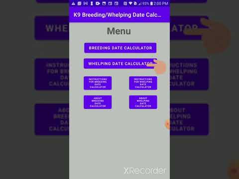 Whelping Date Calculator For Breeders