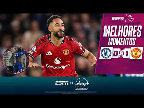 Gols e lances de Chelsea x Manchester United