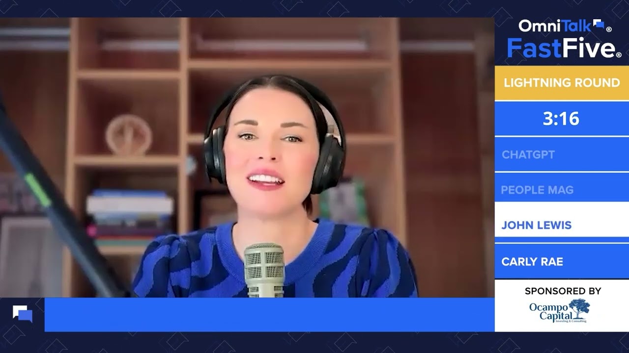 Lightning Round: Chat GPT Coaching, Sexiest Man Alive & Hand Massages | Fast Five Shorts