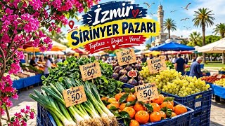 ŞİRİNYER PAZARI’NDA FİYATLARI TEK TEK ÖĞRENDİM! BAZI ÜRÜNLER ÇOK UYGUN .-1 Ekim 