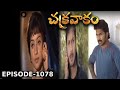 Episode 1078 Chakravakam Telugu Daily Serial Manjula Naidu Loud Speaker