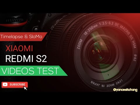 Timelapse & SloMo Xiaomi Redmi S2 Video Test 2020