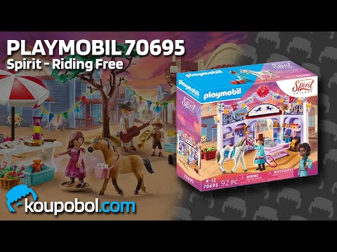 Vidéo PLAYMOBIL Spirit - Riding Free 70695 : Boutique d'équitation de Miradero