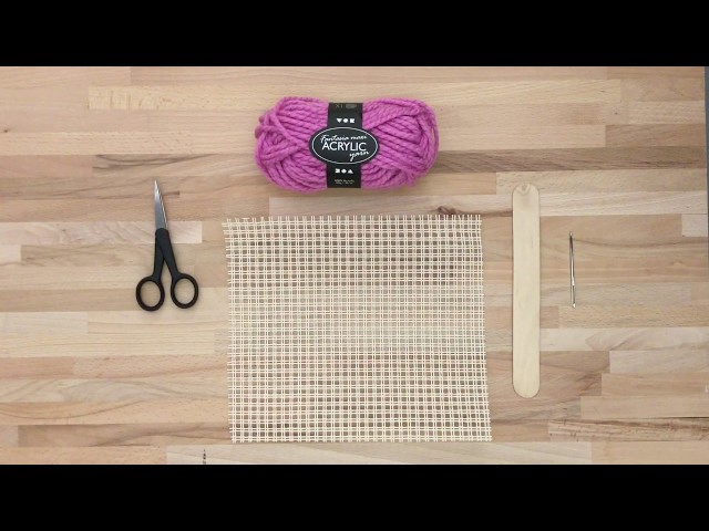 Video teaser for Latch hooking is back