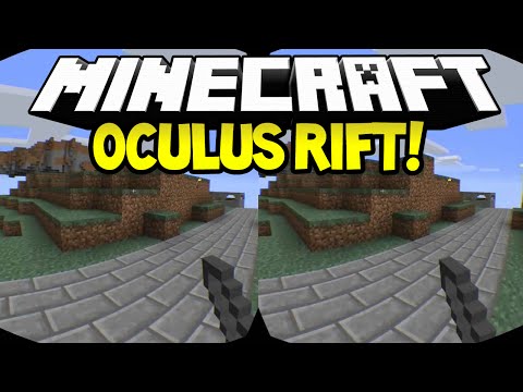 Insane Minecraft VR Gameplay - Oculus Rift Confirmed