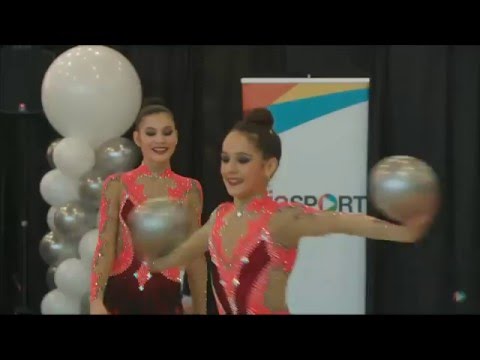 Trillium Rhythmic Junior Group   FIG 5 Balls   2016 RG Elite Canada Championships
