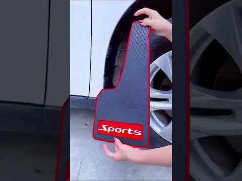 How To Install UNIVERSAL MUD FLAPS On Your CAR | Quick and Easy!!