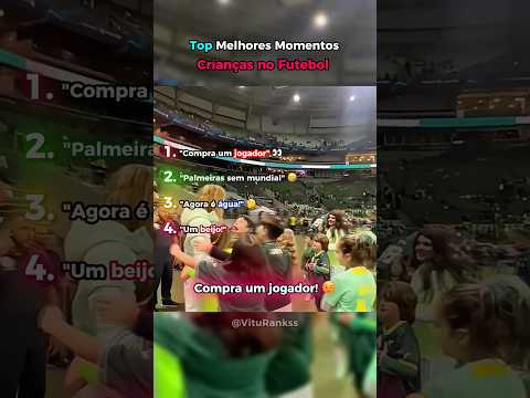 Melhores Momentos Crianças no Futebol #top5 #futebol #memes #ranking #shorts