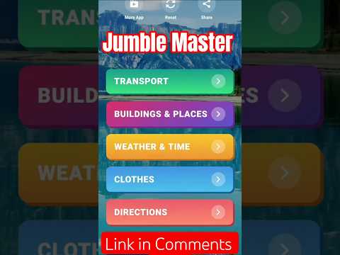Jumble Master – Word Puzzle video thumbnail