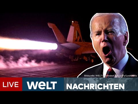 PULVERFASS IM NAHEN OSTEN: USA und Partner greifen Huthi-Stellungen im Jemen an I WELT NEWSSTREAM