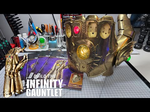 Build the Thanos Infinity War Gauntlet - Pack 5 - Stages 17-21