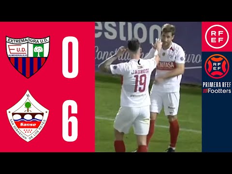 RESUMEN I Extremadura UD 0-6 UD San Sebastián de los Reyes I PrimeraRFEF I Jornada 22 I Grupo 1