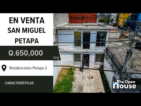Casa en venta en Residenciales Petapa 2 San Miguel Petapa Guatemala