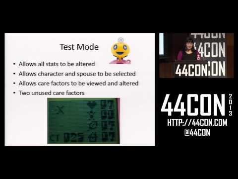 44CON 2013 - Even More Tamagotchis Were Harmed... - Natalie Silvanovich