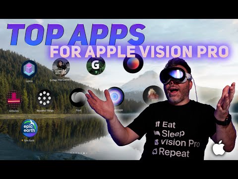 10 TOP APPS for Apple Vision Pro
