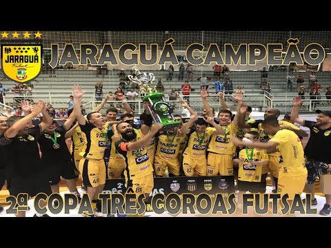 JARAGUÁ CAMPEÃO! Gols Jaraguá X Carlos Barbosa | FINAL | 2ªCopa Três Coroas de Futsal 2019