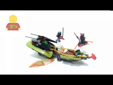 Vidéo LEGO Ninjago 70623 : La poursuite en vol