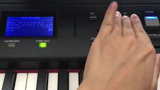 Video thumbnail for Roland RD-300NX Piano Tone Edit Function by Edith Wong
