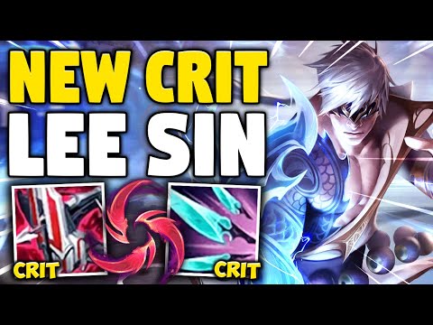 FULL CRIT LEE SIN IS 100% AMAZING IN SEASON 11 (EVERY AUTO SLAPS) - League of Legends