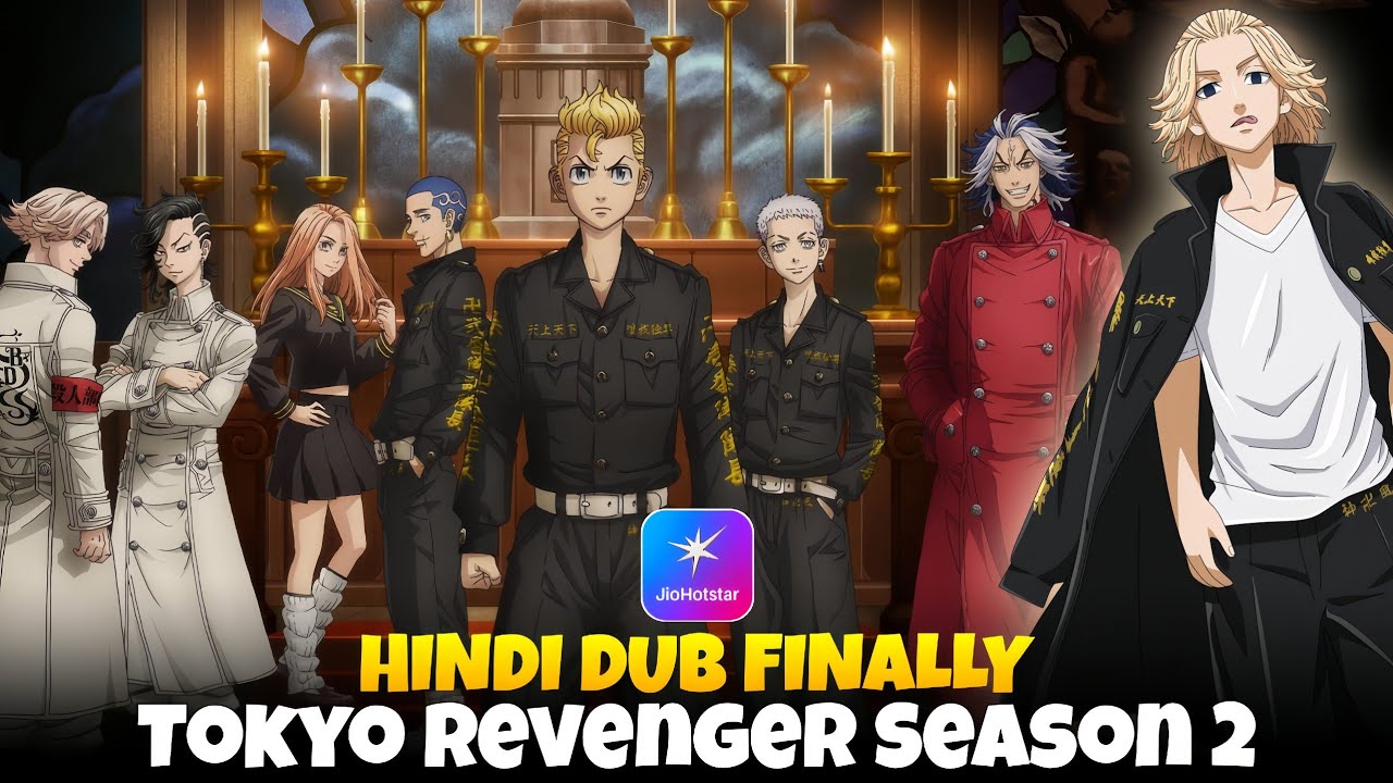 Tokyo revengers season 2 release date confirm on Hotstar Hindi dubbed release date 