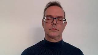 Frans Stiene in meditation
