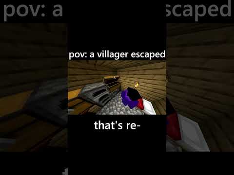 pov: a villager escaped | skit 158