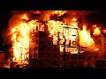 Early footage: Massive fire tears through condo development in Langley, BC