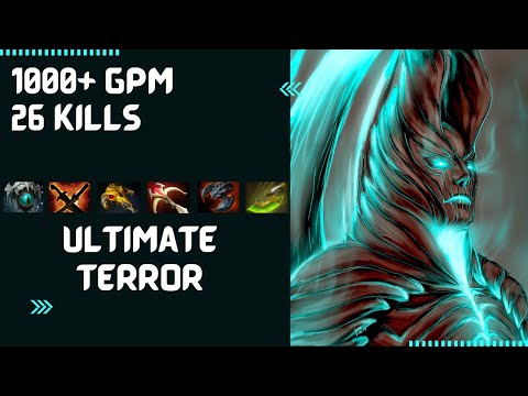 1000+ GPM TERRORBLADE | DOTA 2 GAMEPLAY | HOW TO FAST FARM WITH TERRORBLADE |TERRORBLADE GUIDE 7.29d