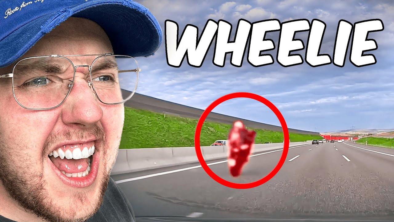 WHEELIE AUF DER AUTOBAHN 💀 | German Dashcam Reaktion