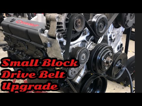 Cheapest Small Block Serpentine Conversion!!!!!!!!