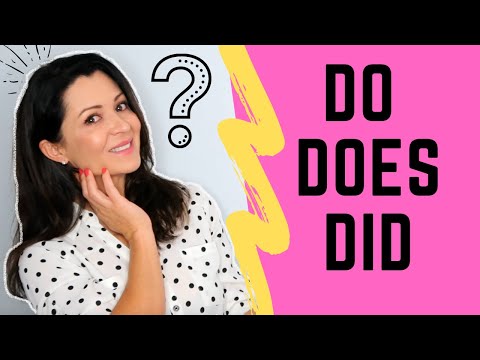 Como Usar DO, DOES, y DID en Inglés | Elisa Valkyria