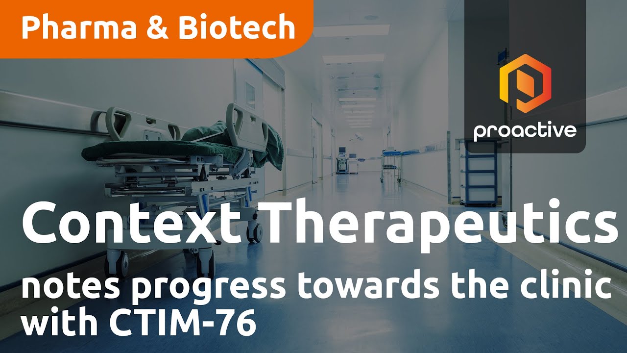 Context Therapeutics CEO Marty Lehr notes progress towards the clinic with CTIM-76 in 2Q update