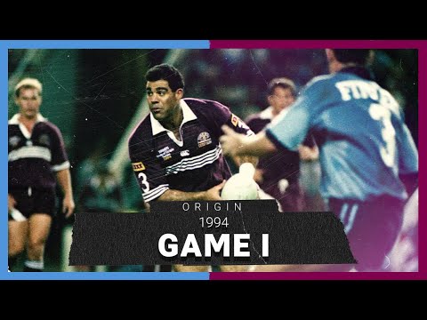 NRL Highlights | Maroons v Blues Game 1 1994 | State of Origin | Full Match Replay | NRL