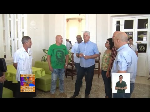 Cuba: Recorre Díaz-Canel territorio de Placetas