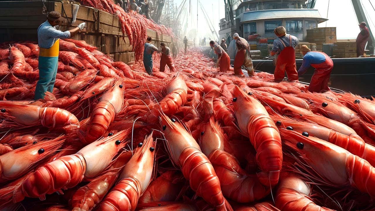 Como Os Pescadores Americanos Capturam Bilhões De Camarões