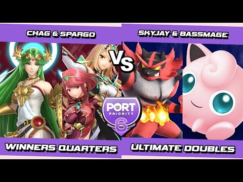 Port 6 Doubles Winners Quarters - Chag & Sparg0 Vs. Skyjay & BassMage SSBU Ultimate Tournament
