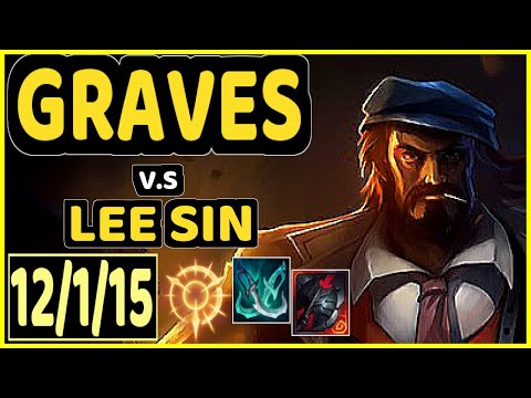 KREOX (GRAVES) vs LEE SIN - 12/1/15 KDA JUNGLE GAMEPLAY - EUW Ranked GRANDMASTER