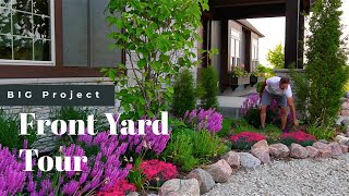 Front Yard Garden Tour, Wildflowers, Perennials & Our Big Project Sneak Peek!!!