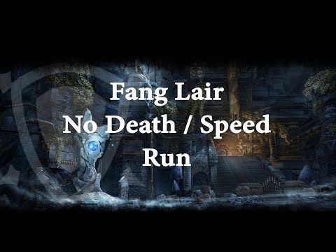 Fang Lair Dungeon - No Death / Speed Run - Templar Healer