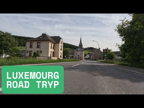 road tryp Luxembourg de Ettelbruck à Diekirch  #Luxembourg #travel #automobile