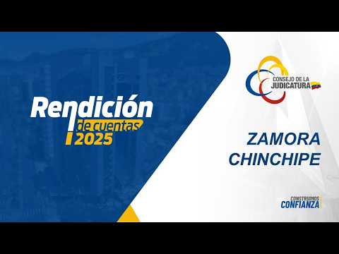 Rendición de Cuentas 2025 – Zamora Chinchipe
