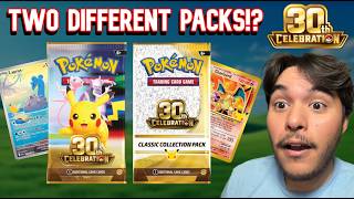 Pokemon 30th Anniversary Set Revealed — TWO Packs, One Set?!