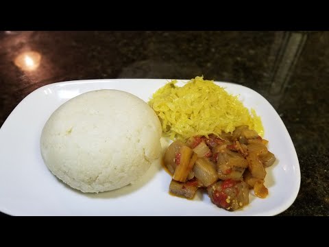 Cooking IMPWA (white eggplants)