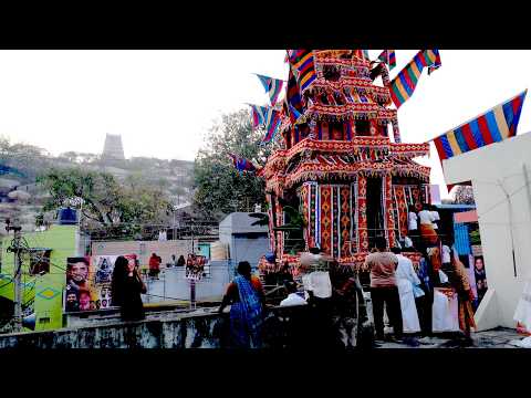 Hosur Hill Temple Ther Festival Begins at 6:20 AM in Historic Soodavadi; Drone Exclusive