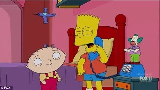 Stewie gets rejected by Bart - Family Guy