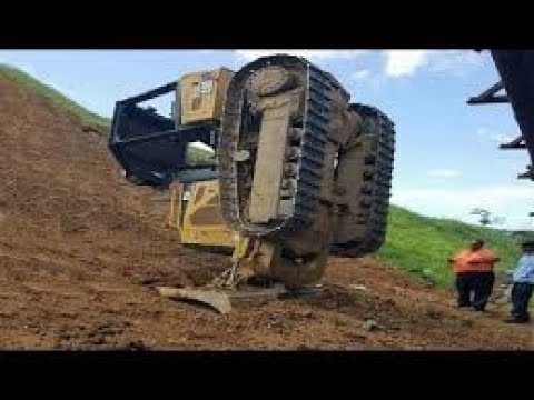 10 Extreme Dangerous Idiots Excavator Operator Skill Fastest Climbing Excavator Machines Driving