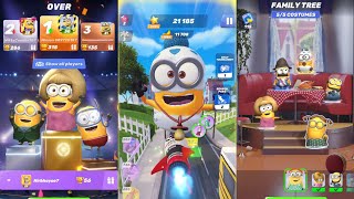Family Tree Costume gameplay day 1 | New Minion rush |